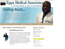 Tablet Screenshot of eppsmedical.com